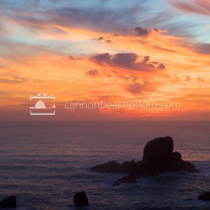 Sunset Color at Sea Lion Rocks