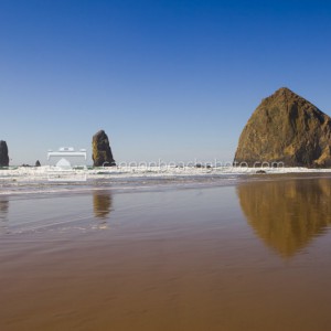 The Needles and Haystack Rock Photo - Cannon Beach, Oregon