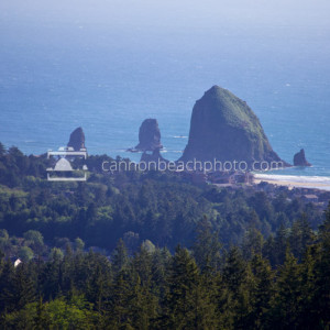 Haystack Rock from a South Distance