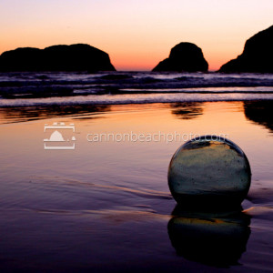 Glass Ball Washed Ashore, Oregon Coast