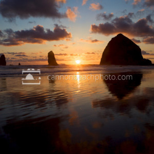 Last Rays of the Day, Cannon Beach Sunsets