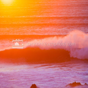 Maroon Waves, Oregon Coast