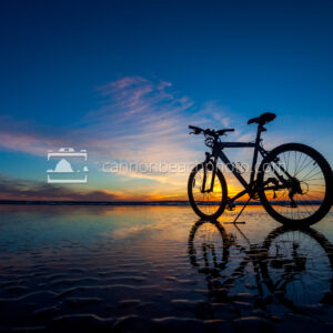 Evening Beach Bike, Horizontal