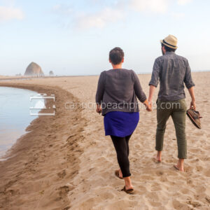 Young Couple Walking Hand in Hand 1