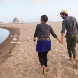 Young Couple Walking Hand in Hand 2