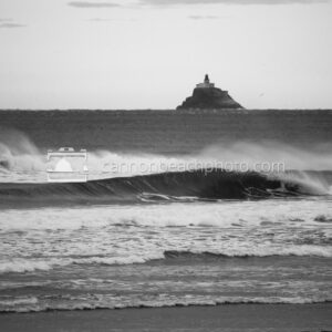 Tillamook Lighthouse and Wave Curl