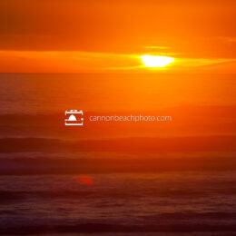 Golden Sundown, Pacific Ocean